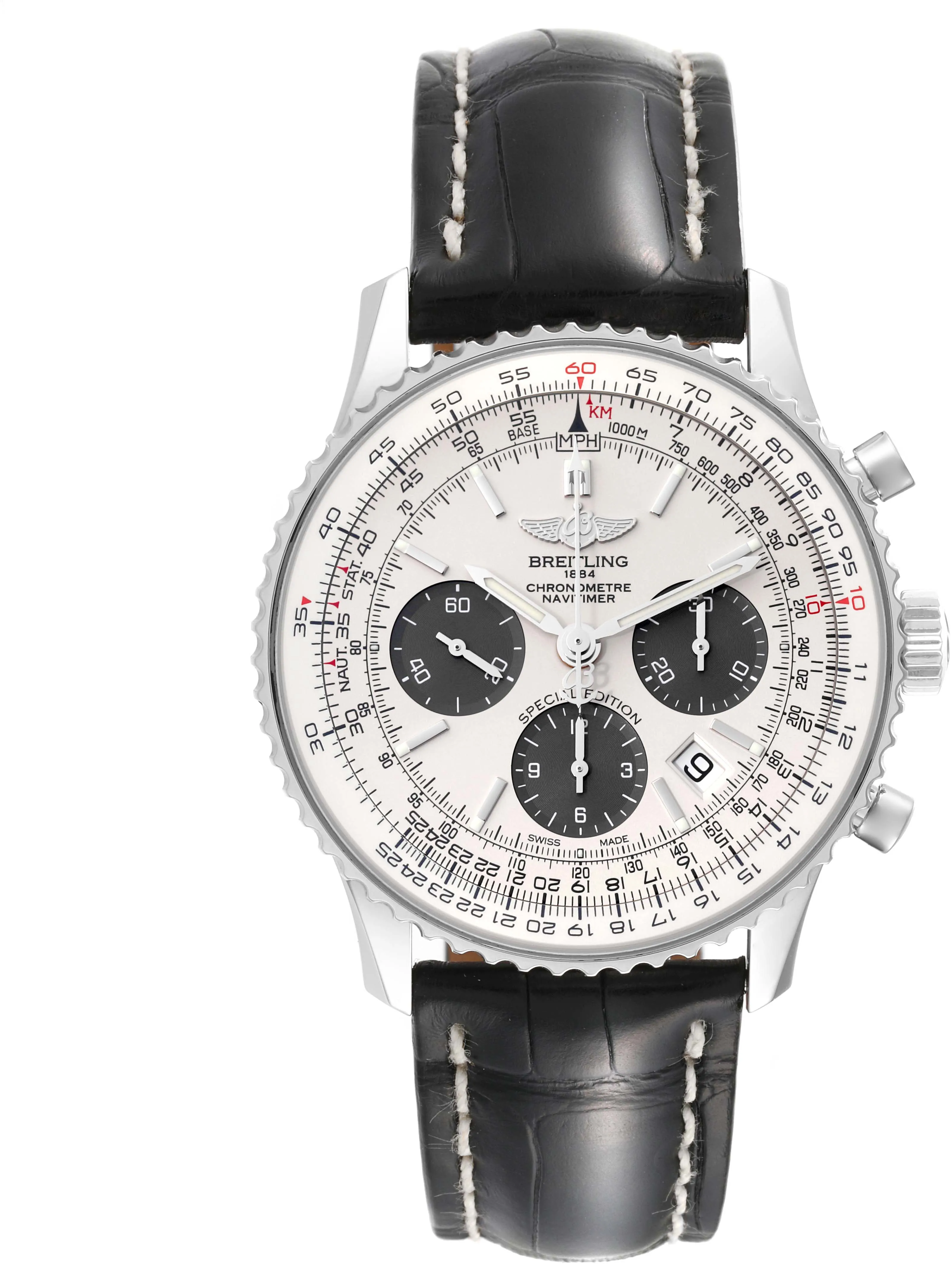 Breitling Navitimer AB0120 43mm Stainless steel Silver