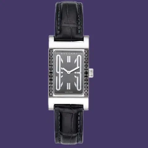 Bulgari Rettangolo RT39S 21mm Stainless steel Gray