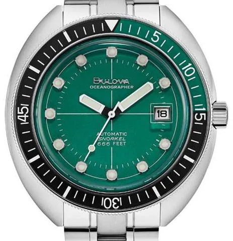 Bulova Archive 96B322 44mm Stainless steel Green