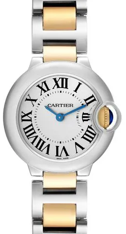 Cartier Ballon Bleu 28mm W69007Z3 28mm Stainless steel Silver 1