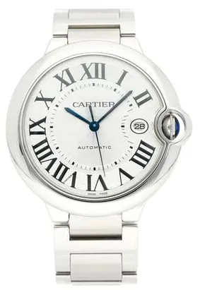 Cartier Ballon Bleu 42mm W69012Z4 42mm Stainless steel Silver