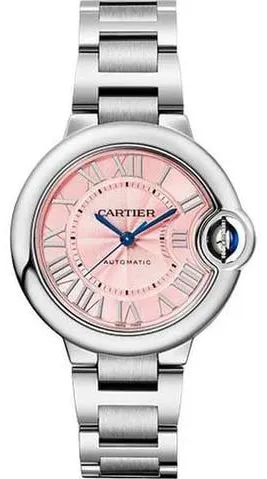 Cartier Ballon Bleu de Cartier WSBB0046 33mm Stainless steel Rose