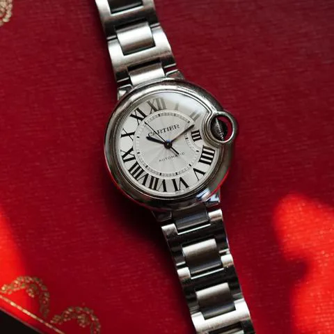 Cartier Ballon Bleu W6920071 33mm Stainless steel White