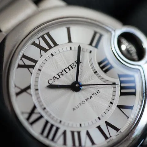 Cartier Ballon Bleu W6920071 33mm Stainless steel White 4