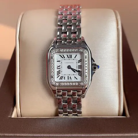 Cartier Panthère W4PN0007 22mm Stainless steel Silver