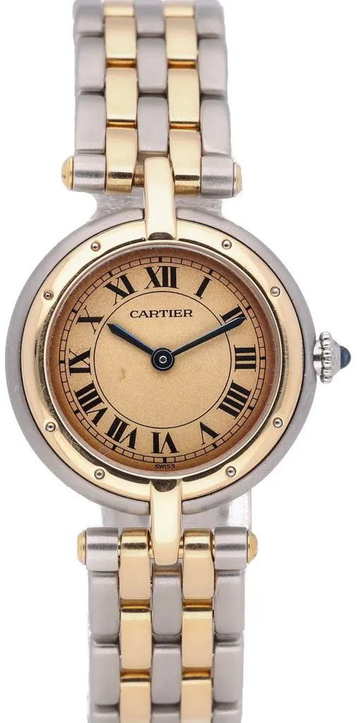 Cartier Panthère 1057920 24mm Yellow gold and Stainless steel Champagne