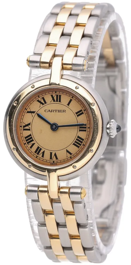 Cartier Panthère 1057920 24mm Yellow gold and Stainless steel Champagne 1