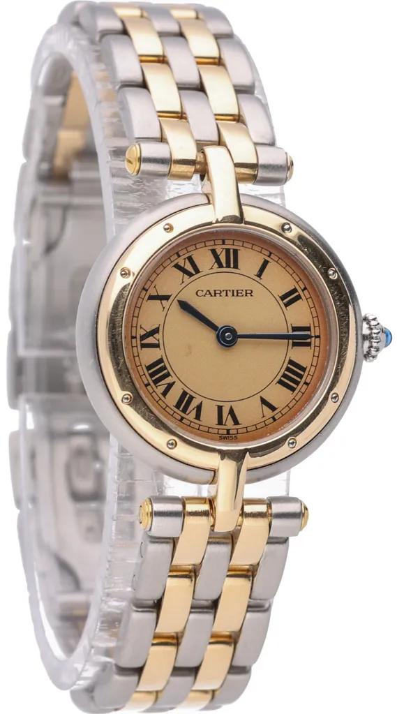 Cartier Panthère 1057920 24mm Yellow gold and Stainless steel Champagne 4