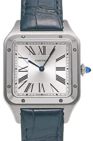 Cartier Santos Dumont WSSA0022 31.4mm Stainless steel Silver