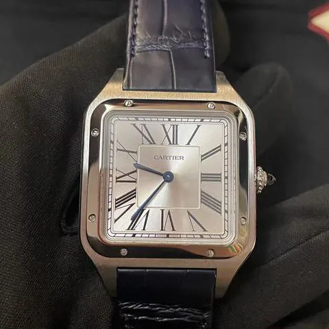 Cartier Santos Dumont WSSA0032 46.5mm Stainless steel Silver 6