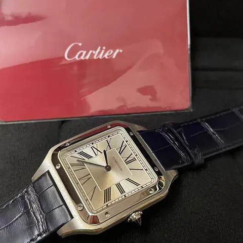 Cartier Santos Dumont WSSA0032 46.5mm Stainless steel Silver 9