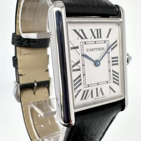 Cartier Tank 4323 Stainless steel White 2