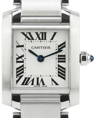 Cartier Tank Française W51008Q3 20mm Stainless steel Silver