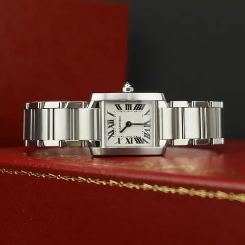 Cartier Tank Française W51008Q3 20mm Stainless steel Silver 4