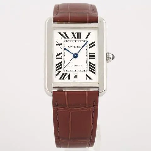 Cartier Tank W5200027 31mm Stainless steel Silver 1