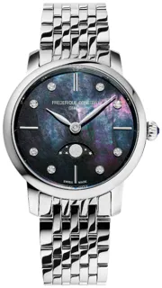 Frédérique Constant Classics FC-206MPBD1S6B Stainless steel Black