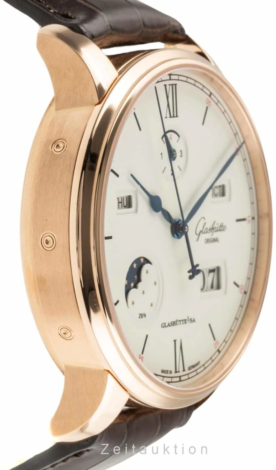 Glashütte Senator 1-36-02-02-05-01 42mm Yellow gold 6