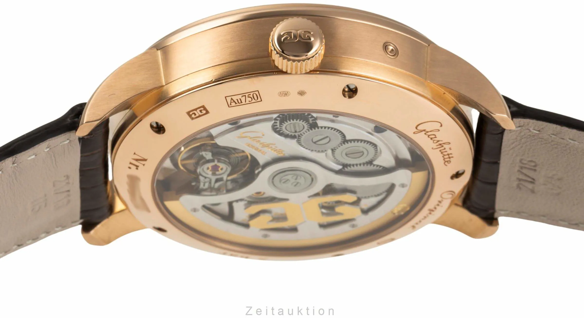 Glashütte Senator 1-36-02-02-05-01 42mm Yellow gold 8