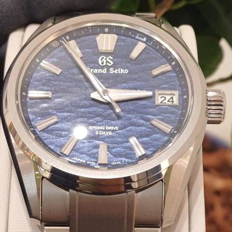 Grand Seiko Evolution 9 SLGA019 40mm Titanium Blue