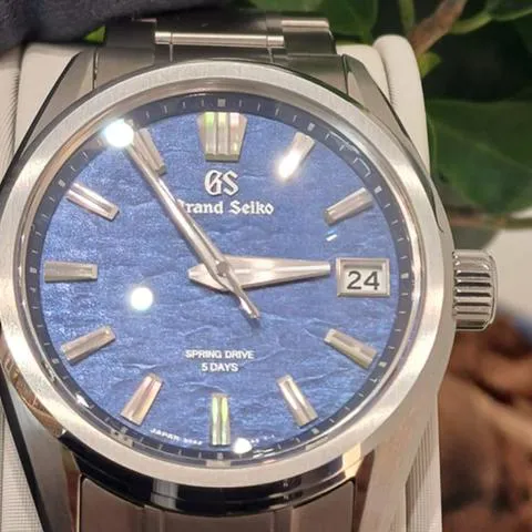 Grand Seiko Evolution 9 SLGA019 40mm Titanium Blue 1