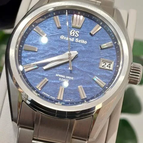 Grand Seiko Evolution 9 SLGA019 40mm Titanium Blue 3