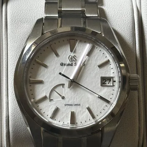 Grand Seiko Spring Drive SBGA211 41mm Titanium White