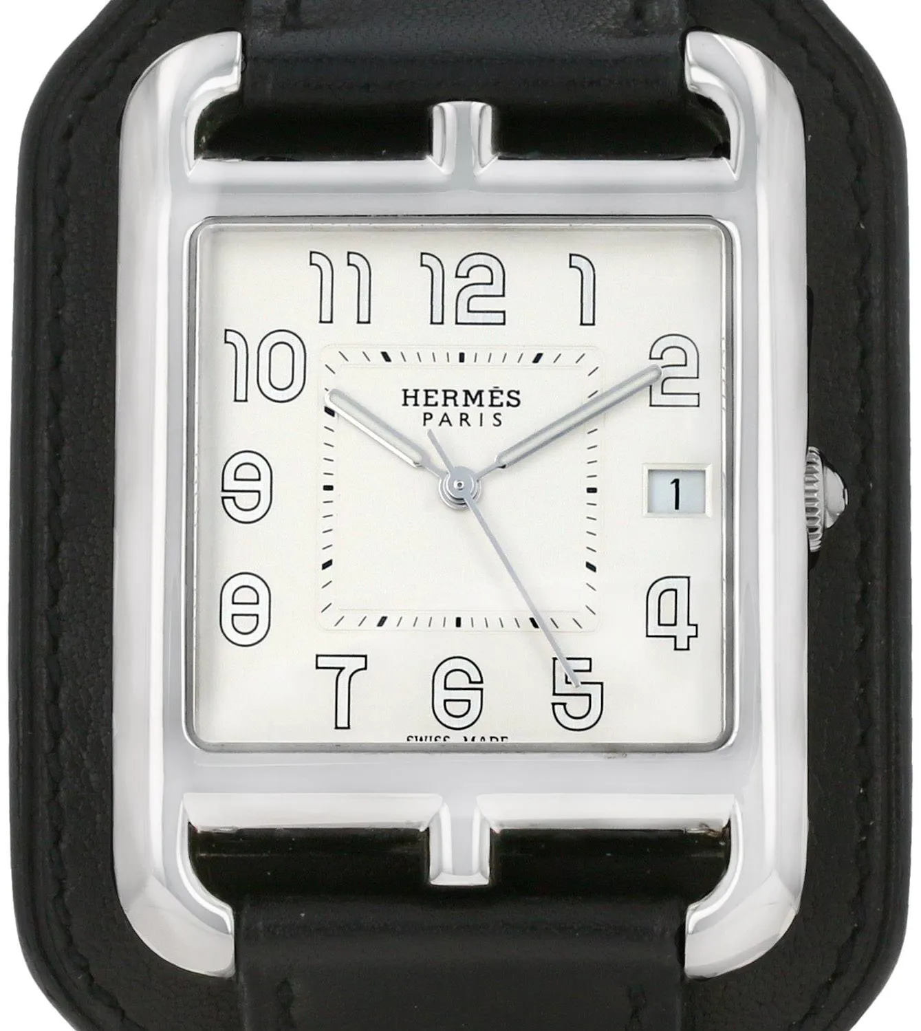 Hermès Cape Cod CC1.810 33mm Stainless steel Silver