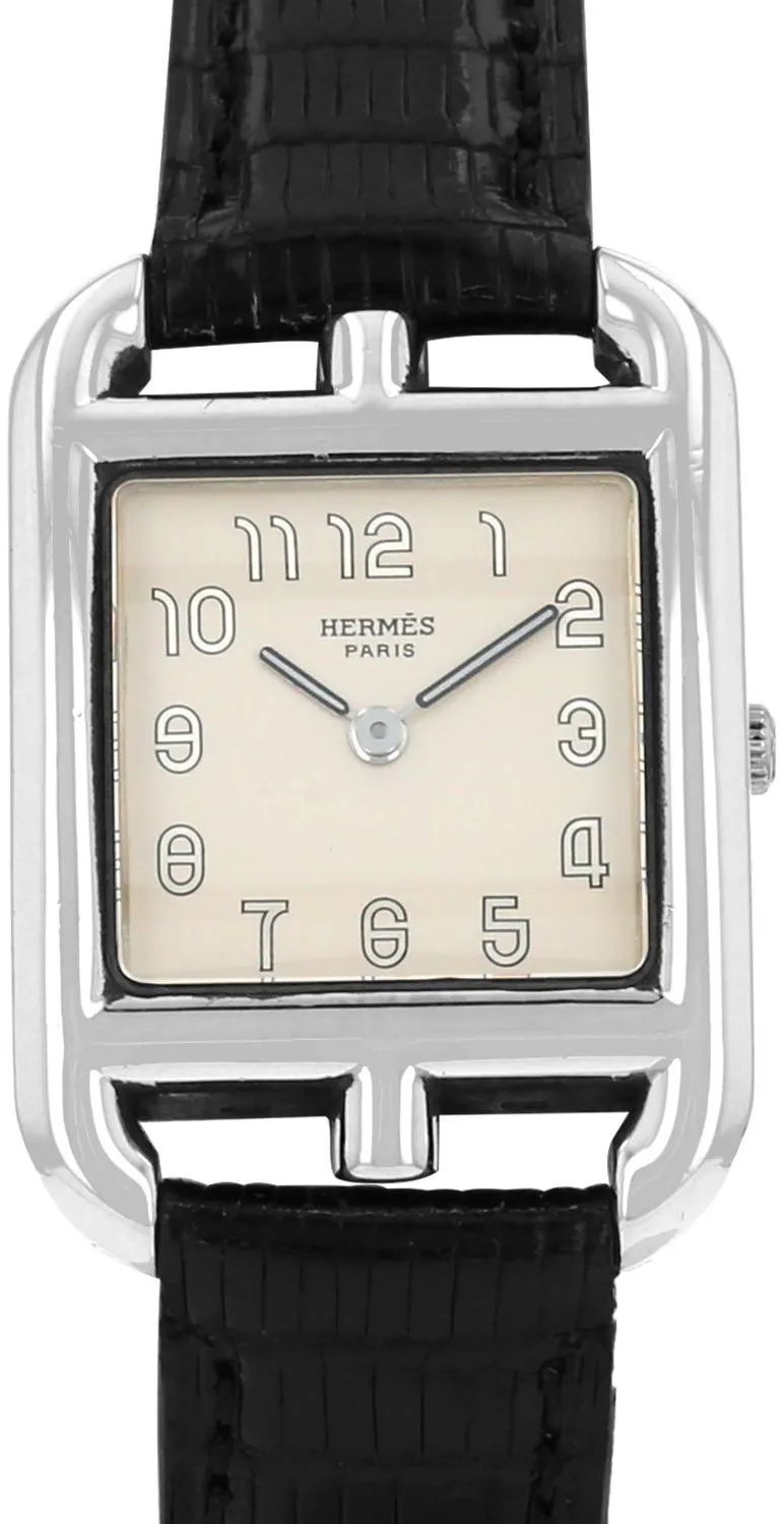 Hermès Cape Cod 23mm Silver Silver