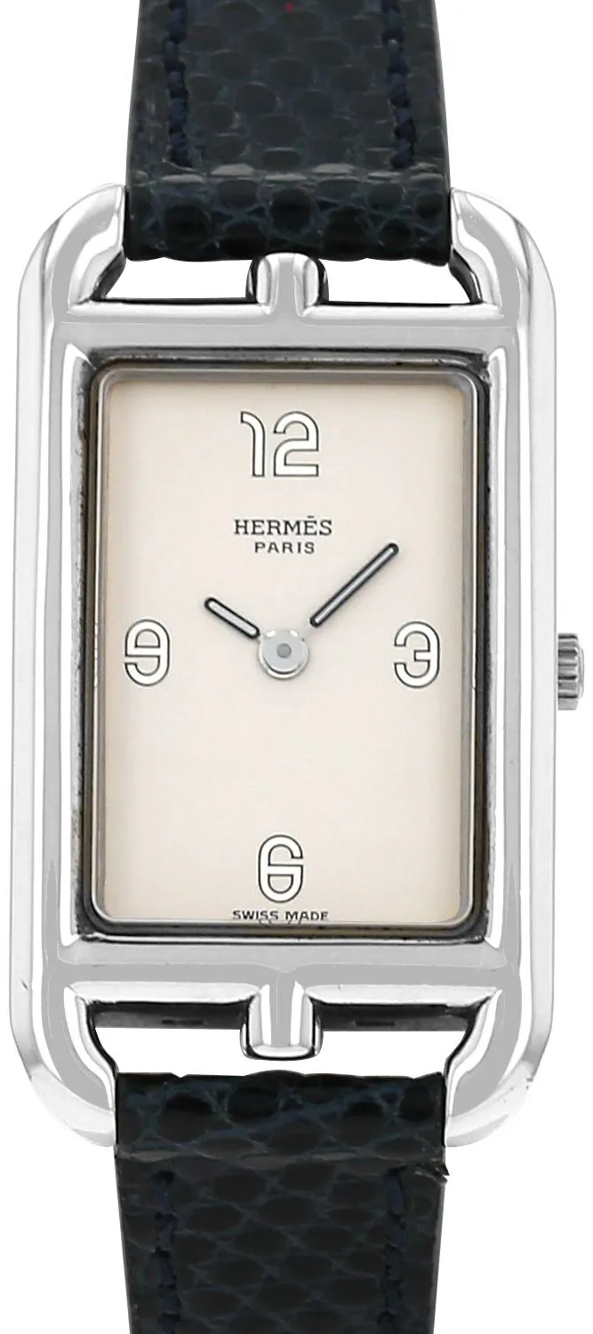 Hermès Cape Cod 20mm Silver Silver