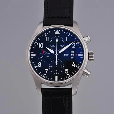 IWC Pilot IW377701 43mm Stainless steel Black