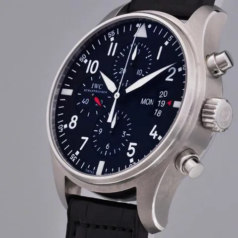 IWC Pilot IW377701 43mm Stainless steel Black 2