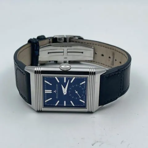 Jaeger-LeCoultre Reverso 214.8.62 0mm Stainless steel Blue