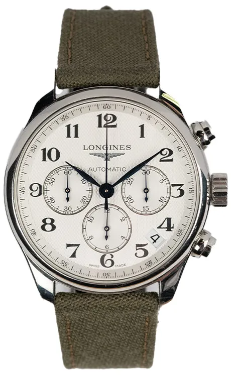 Longines Master Collection L2.693.4.78.5 44mm Stainless steel Silver