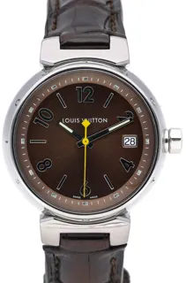 Louis Vuitton Q1311 Stainless steel Brown