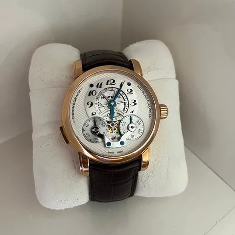 Montblanc Nicolas Rieussec 106486 43mm Rose gold White