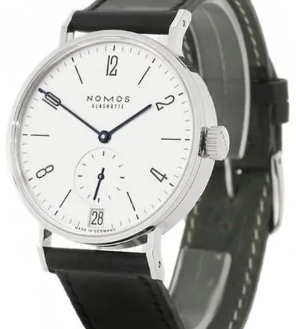 NOMOS Tangomat Datum 602 38mm Stainless steel Silver