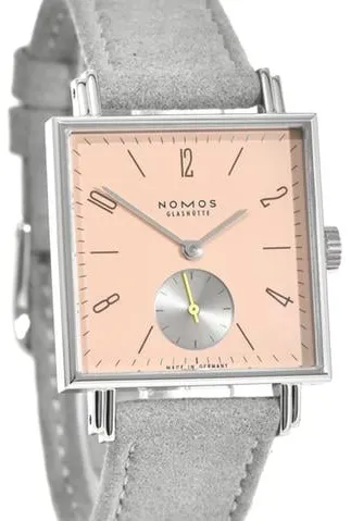 NOMOS Tetra 474 29.5mm Stainless steel Pink