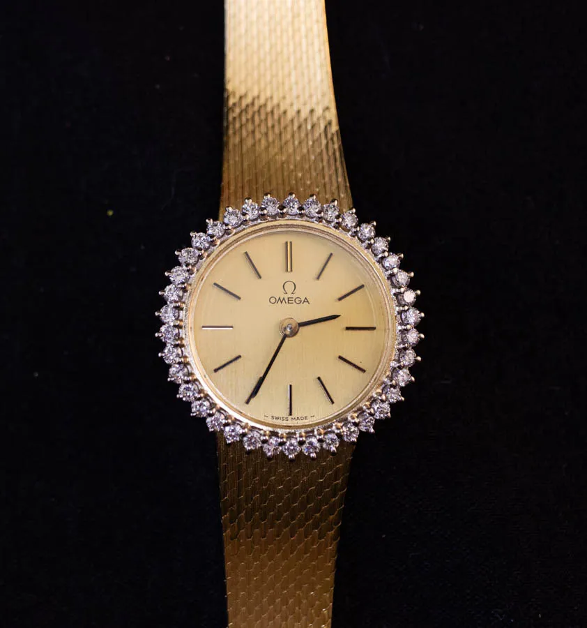 Omega De Ville Yellow gold and Diamond 1