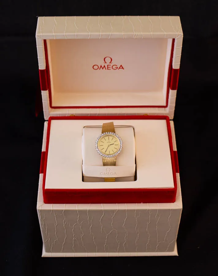 Omega De Ville Yellow gold and Diamond 3