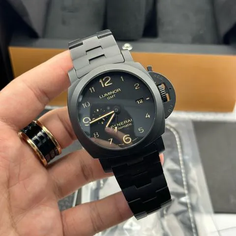 Panerai Luminor 1950 3 Days GMT Automa PAM 01438 44mm Ceramic Black