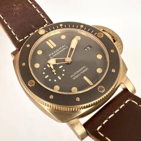 Panerai Submersible PAM 00968 47mm Bronze Brown