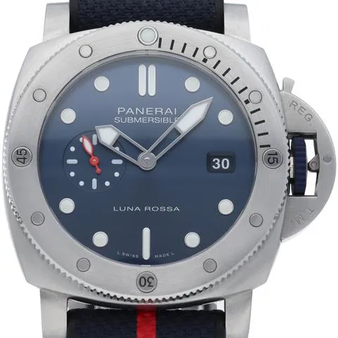 Panerai Submersible PAM 01391 44mm Stainless steel Blue