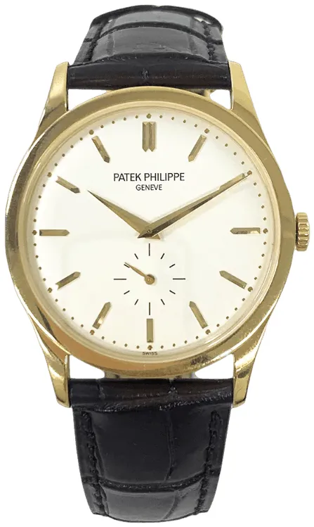 Patek Philippe Calatrava 5196J-001 37mm Yellow gold Silver