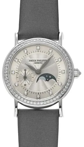 Patek Philippe Calatrava 4858G-001 29mm White gold Silver