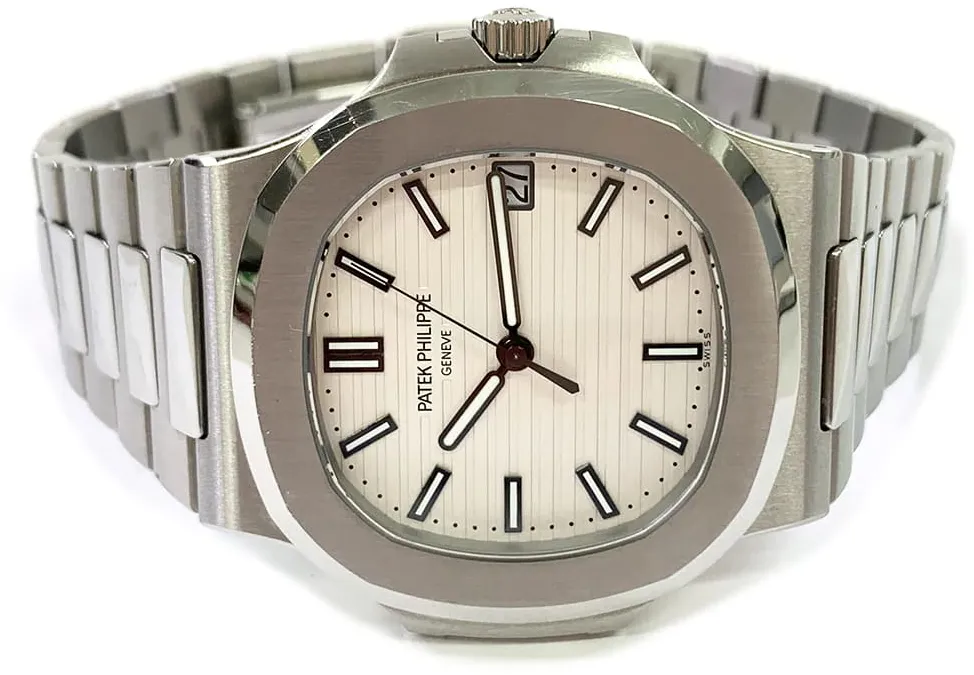 Patek Philippe Nautilus 5711/1A-011 40mm Stainless steel White 2