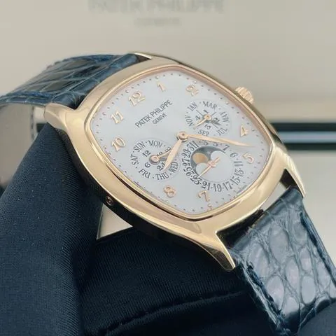 Patek Philippe Perpetual Calendar 5940R-001 37mm Rose gold Silver 2