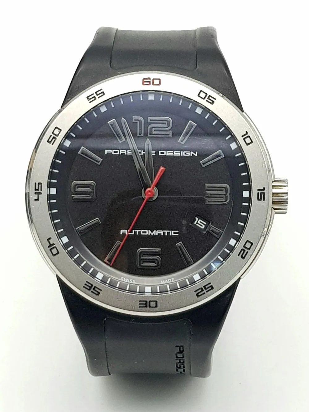 Porsche Design P'6000 44mm Stainless steel Black