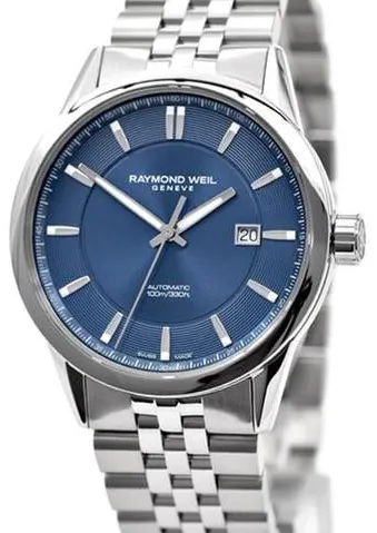 Raymond Weil Freelancer 2731-ST-50001 42mm Stainless steel Blue