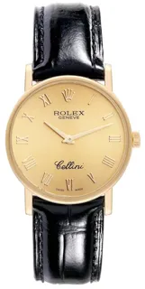 Rolex Cellini 5115 Yellow gold Champagne