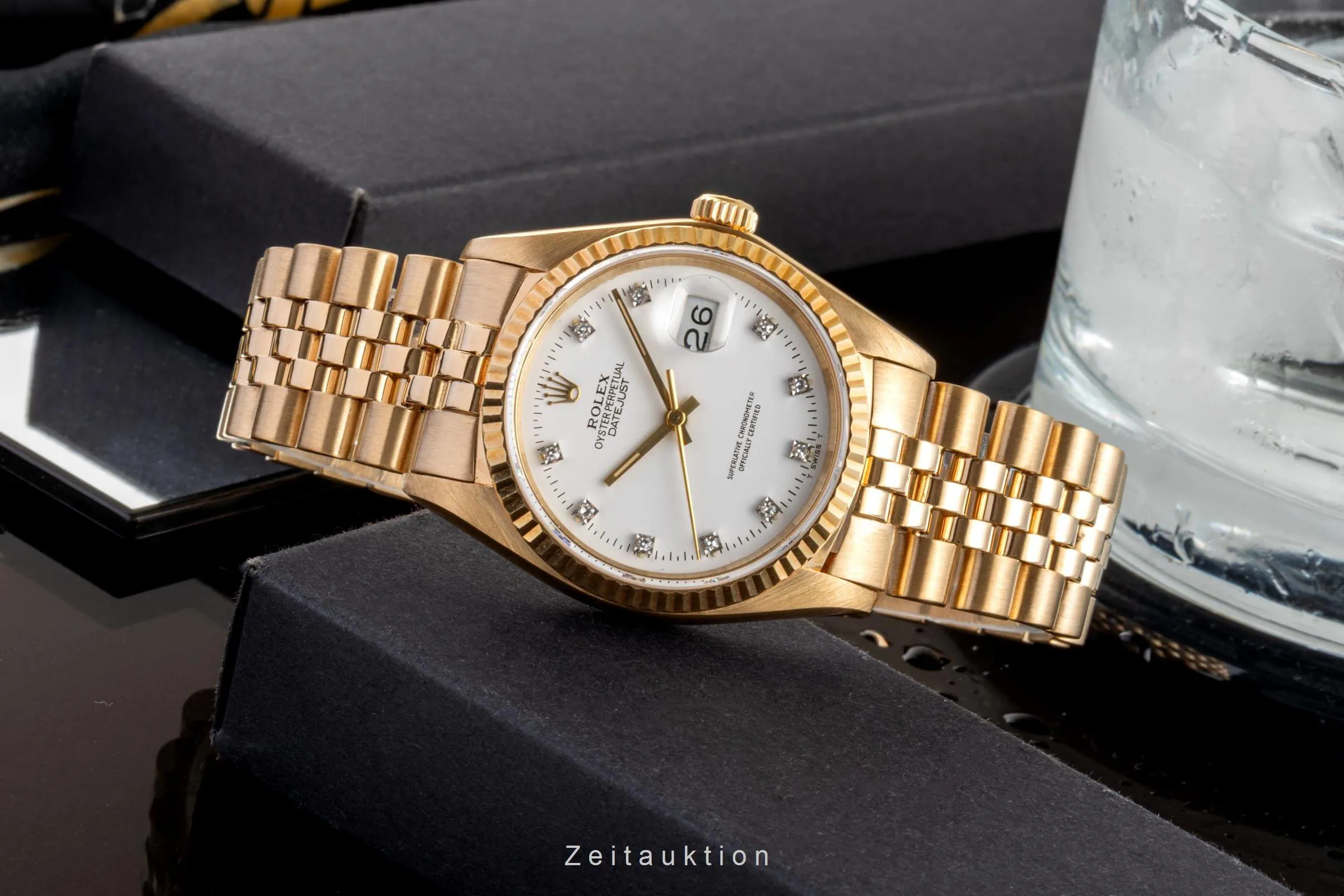 Rolex Datejust 36 16018 36mm Yellow gold White 1